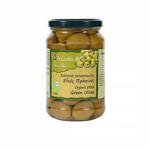 Pitted Green Olives in brine
