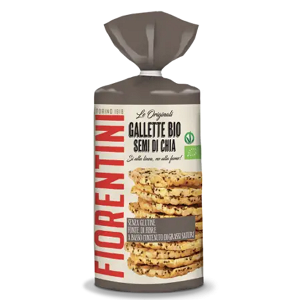 Organic Corn Cakes with Chia Seeds Gluten-Free