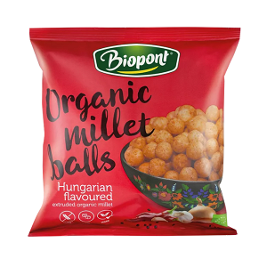 Organic Millet Balls with Spicy Flavour - Gluten-Free