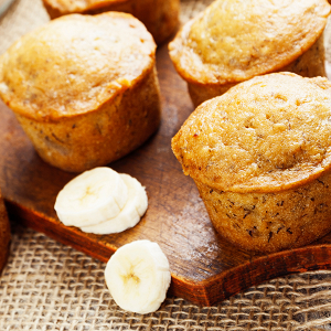 🍌 Organic Banana Muffins – Sugar-Free & Flour-Free