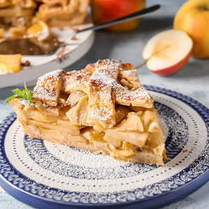 Sugar-free & Flour-free Apple Pie
