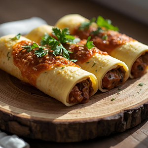 Vegan Cannelloni with Mushroom Mince