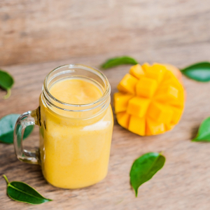 🍍 Mango, Pineapple, Lime, Coconut Cream & Rice Protein Smoothie