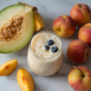 Cooling Smoothie with Summer Fruits