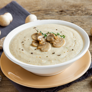 🍄 Creamy Mushroom Soup (No Cream)