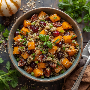 Autumn Organic Pumpkin Salad