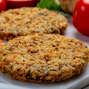 Vegan Black-Eyed Pea & Quinoa Patties