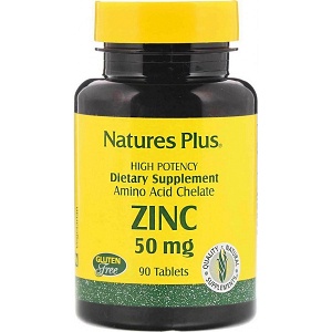 Zinc 50 mg 90 Tabs