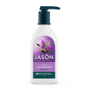Body wash with lavender