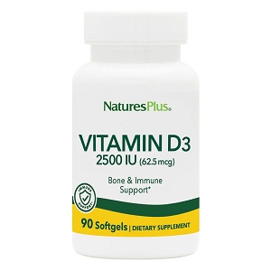 Vitamin D3 2500 IU 90 μαλακές κάψουλες