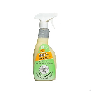 Organic insect repellent-insecticide spray