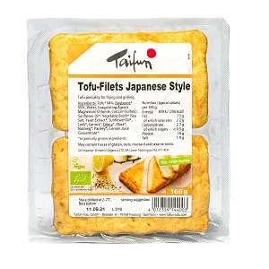 Japanese style tofu fillets