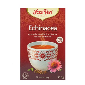 Echinacea, rooibos and cardamom drink