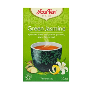 Πράσινο Τσάι Γιασεμί με Πιπερόριζα και Ξύσμα Λεμονιού