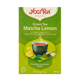Green tea with matcha, lemongrass and lime