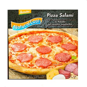 Pizza salami frozen