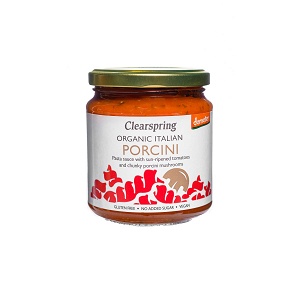 Tomato sauce with porcini mushrooms