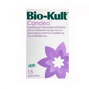 Bio-Kult Candea probiotic formula to boost the body's defense against the Candida fungus 15 Caps