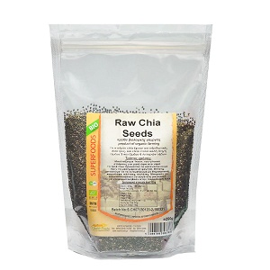 Raw chia seeds
