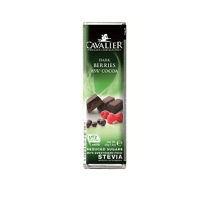 Dark chocolate 80% with berries