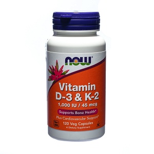 Vitamin D3 & K2 1000 IU 45 mcg