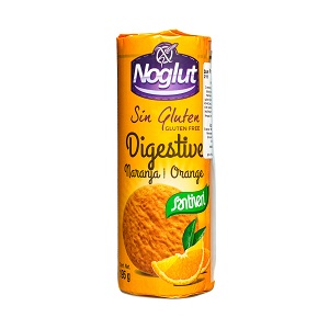 Biscuits with orange type digestive