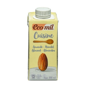 Cooking cream from almond