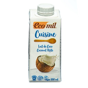 Cooking cream from coconut
