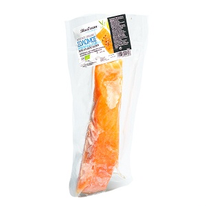 Salmon frozen without skin