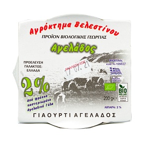 Cow yogurt 2%