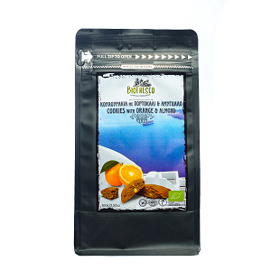 Organic Cookies with Orange and Almond