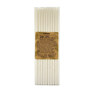 Paper straws (20pcs)