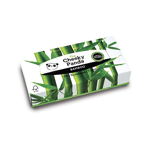 Bamboo facial tissues 100% FSC pack of 80 tissues (3-Ply)
