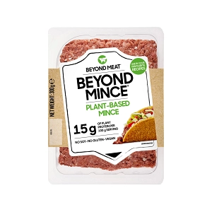 Plant-based mince with pea protein