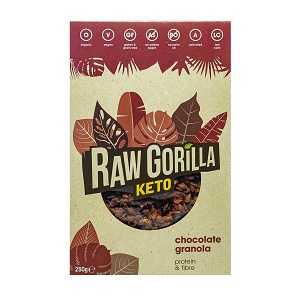 Keto granola with cacao