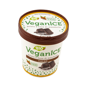 Chocolate almond ice cream