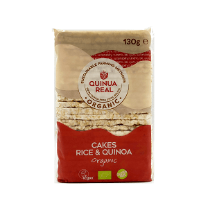 Wholegrain rice cakes with quinoa