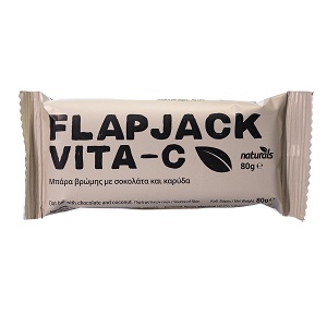 Oat bar with chocolate and coconut