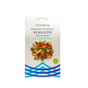 Dried wakame sea vegetables