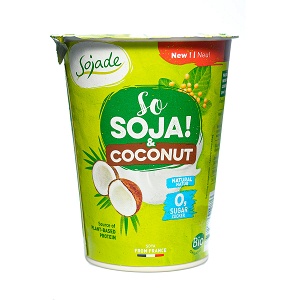 Soy and coconut dessert