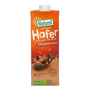 Plant based oat drink with chocolate