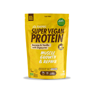 Banana and Vanilla Flavored Protein Blend