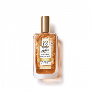 Ξηρό Λάδι Σώματος Precieux Argan Gold Με Glitter