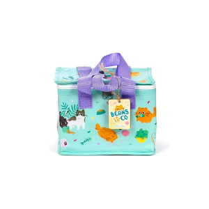 Beans Cats Thermal Lunch Bag - Made from Recycled Plastic Bottles (rPET)