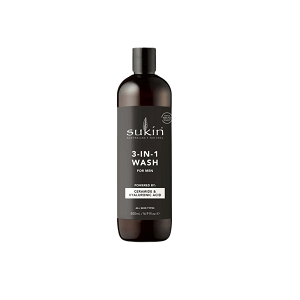 Natural 3-in-1 Men's Shower Gel with Ceramides & Hyaluronic Acid