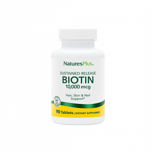 Food Supplement with Sustained-Release Biotin for the Maintenance of Normal Hair and Skin, Gluten-Free