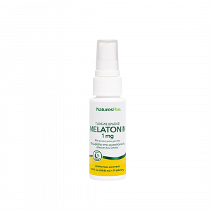Food Supplement Oral Spray with Melatonin, Vitamin B6 and GABA, with Natural Mint Flavour for the Reduction of Time Taken to Fall Asleep