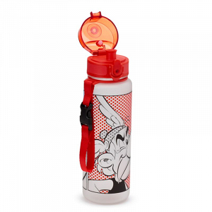Παγούρι Νερού Asterix & Obelix με Στόμιο Pop-Up 600ml (Ανθεκτικό στα Χτυπήματα)