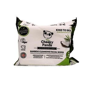 Bamboo Facial Cleansing Wipes Coconut Scented