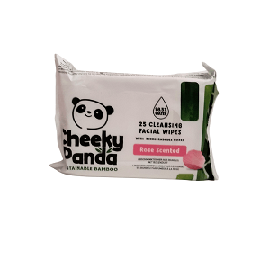 Bamboo Facial Cleansing Wipes Rose Scented